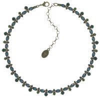 Konplott - Mini Treasure - Grün , Antikmessing, Halskette