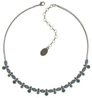 Konplott - Mini Treasure - Grün , Antikmessing, Halskette