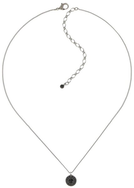 Konplott - Spell on You - grey, antique silver, necklace pendant
