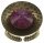 Konplott - Rivoli Concave - Rosa, Fuchsia , Antikmessing, Ring
