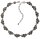 Konplott - Petit Glamour - Grau, Antiksilber, Halskette mit Anhänger