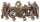 Konplott - Earth, Wind & Glamour - Braun, Antiksilber, Armband