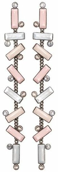 Konplott - Small Tones Beating - Multi, Pastel, Pastel, Antiksilber, Ohrringe mit Stecker