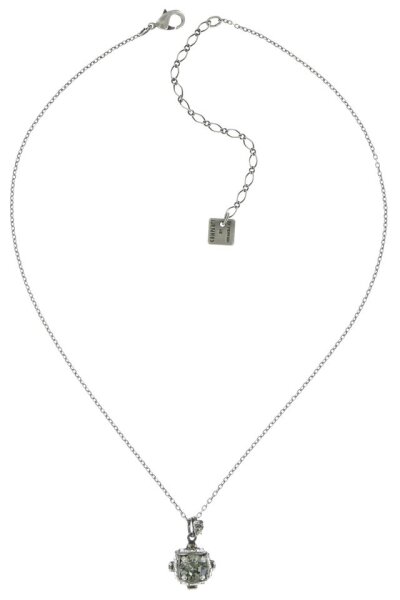 Konplott - Byzantine - Grau, Antiksilber, Halskette mit Anhänger