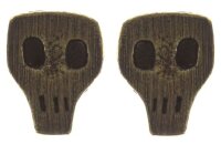 Konplott - Gothic - antique brass, earring stud