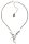 Konplott - Fiancee - Weiß, Antikmessing, Antiksilber, Halskette