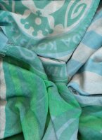 Schal von Konplott - 2014- Farbe B2  Beige Blau