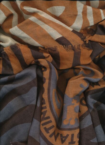Schal von Konplott - 2014- Farbe B8  Grau Rehbraun