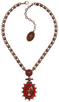 Konplott - Kyoto Love - Rot, dunkel, Antikkupfer, Halskette