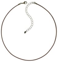 Konplott - Zodiac - brown, antique brass, necklace 0