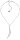 Konplott - Global Glam De Luxe - white, antique silver, necklace pendant