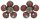 Konplott - Lost Garden - Beige, Rosa, Antiksilber, Ohrringe mit Stecker