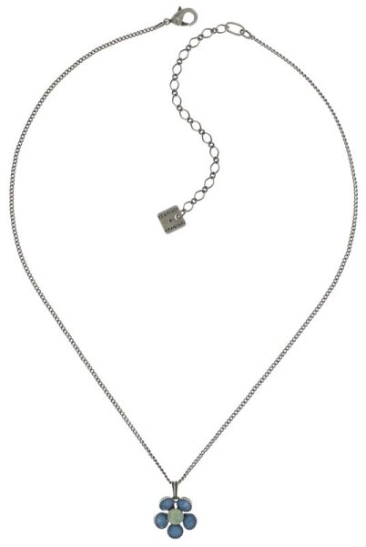 Konplott - Lost Garden - pastel, multi, antique silver, necklace pendant