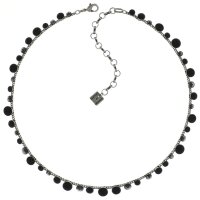 Konplott - Planet River - black, antique silver, necklace