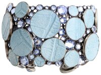 Konplott - Planet River - blue, antique silver, bracelet...