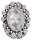 Konplott - Chinoiserie - white, antique silver, ring