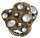 Konplott - Color Drops - white, antique brass, ring