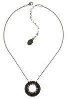 Konplott - Inside Out - brown, antique brass, necklace...