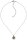 Konplott - Magic Fireball - Weiß, helles Rose, crystal vitrail, Antikmessing, Halskette mit Anhänger MINI-Version