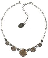 Konplott - Medieval Pop - beige, antique silver, necklace