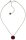 Konplott - Studio 54 - Dunkel Rosa, Antikmessing, Halskette mit Anhänger