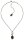 Konplott - Oval in Concert - Grau, Antikmessing, Halskette mit Anhänger