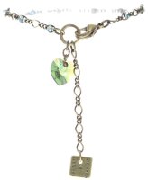Konplott - Hearts for Us - green, antique brass, bracelet