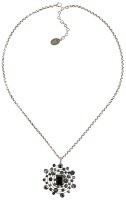 Konplott - Hera - black, antique silver, necklace pendant