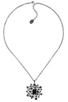 Konplott - Hera - black, antique silver, necklace...