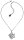 Konplott - Hera - Weiß, Antiksilber, Halskette mit Anhänger