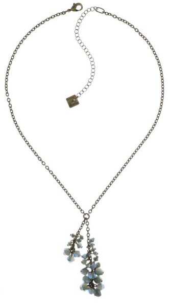 Konplott - Jumping Beads - green, antique brass, necklace pendant