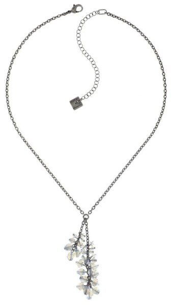 Konplott - Jumping Beads - light blue, antique silver, necklace pendant