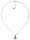Konplott - Boho Twist - Weiß, Antikmessing, Halskette mit Anhänger, Lang