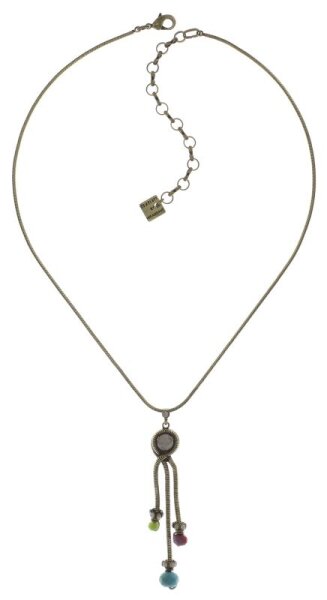 Konplott - Chameleon - multi, antique brass, necklace pendant