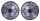Konplott - Black Jack - lila, provence lavender, antique silver, earring stud-flat