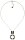 Konplott - Cleo - Grau, helles Antikmessing, Halskette mit Anhänger, Lang