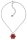Konplott - Psychodahlia - Rosa, Orange, Antiksilber, Halskette mit Anhänger