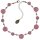 Konplott - Studio 54 - pink, antique brass, necklace