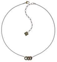 Konplott - Colour Ring - multiantique brass, necklace 