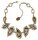 Konplott - Amazonia - beige, antique brass, necklace
