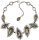 Konplott - Amazonia - green, antique silver, necklace