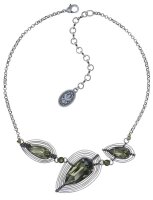 Konplott - Amazonia - green, antique silver, necklace 