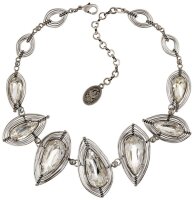 Konplott - Amazonia - white, antique silver, necklace 
