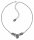 Konplott - Tears of Joy - white, crystal, antique silver, necklace