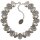 Konplott - Tears of Joy - white, crystal, antique silver, necklace collier