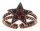 Konplott - Dancing Star - red, antique copper, ring