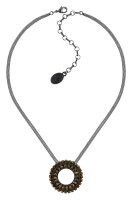 Konplott - Rock n Glam - black, gun metal, necklace pendant