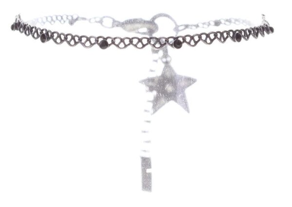 Konplott - Sky Lights - black, dark, antique silver, bracelet