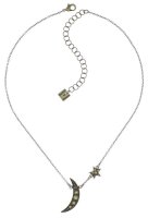 Konplott - Sky Lights - brown, antique brass, necklace