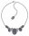 Konplott - Tears of Joy - beige, antique silver, necklace